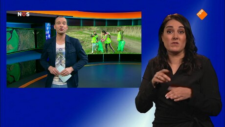 NOS Jeugdjournaal met gebarentolk